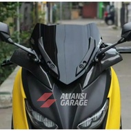 Windshield XMAX sporty V2 Visor XMAX, Windshield XMAX Visor xmax winshield xmax model v2