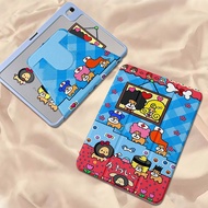 case iPad Gen9 Gen11 Gen10 ที่ใส่ปากกา ลูกสุนัขนามธรรม เคสiPadหมุน 360° Air7 Air6 11