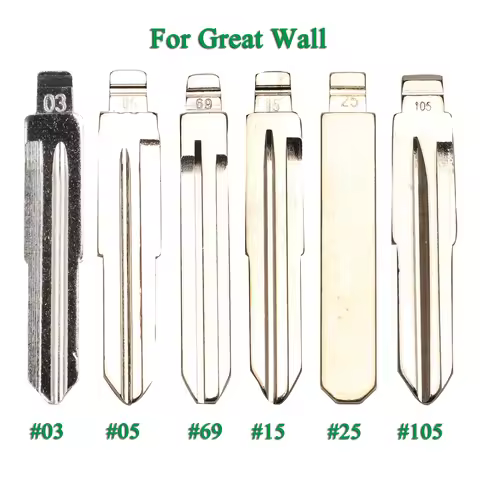 jingyuqin For Great Wall Haval Hover H1 H2 H3 H5 H8 H9 Flip Remote Car Key Blade Fob Replacement Bla