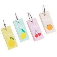 Cartoon Blank hoop Book Student Portable Notepad Diary Blank Iron Ring Notebook Stationery Note Book