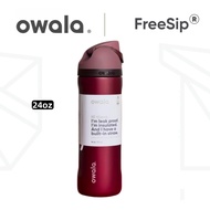 Owala FreeSip Stainless Steel Water Bottle – Christmas Limited Edition Color, 24 oz & 32 oz, Vacuum 