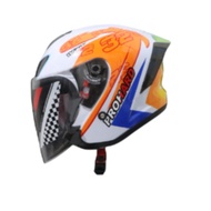 Js Armor Vinales Glosy/Dof Helmet - Half Face Helmet