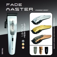 Fade Master Union FM-005 ปัตเลี่ยนไร้สาย ตัวตัด คมและแรง 10,000 รอบ รับประกัน 1 ปี ไร้สาย อุปกรณ์ตัด