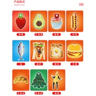 Halloween Food-Themed Adult Costume - Strawberry Croissant, Burger Pizza, Avocado Cake, Toast & Salt