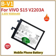 High Quality B-V1 Mobile Phone Battery 3.85V 4500mAh for VIVO S15 V2203A Brand New Replacement Batte