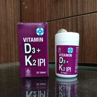 Vitamin D3+K2 Ipi Contains 25 Tablets