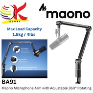 MAONO BA91 / BA90 MICROPHONE BOOM ARM STAND MIC HOLDER MICROPHONE STAND WITH  360° ADJUSTABLE JOINT&