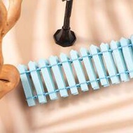 1/2pcs Small Wooden Fence, Mini Fence Suitable For Fairy Garden, Micro Landscape, Flower Pot Decor, 
