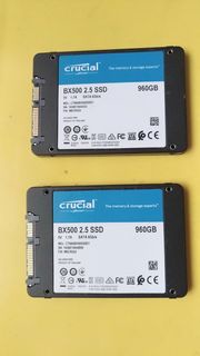 【2手良好SSD】960G 512G 500G 480G 美光 宇瞻 SanDisk 2.5吋 SSD 固態硬碟