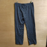 Seluar Tracksuit Wanita St. John's Bay Active Grey Pants Gym Yoga Jogging Size M #16