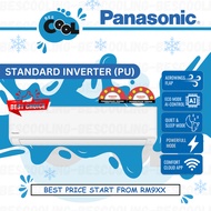 Panasonic Aircond Standard Inverter R32 PU Series (1hp/1.5hp/2hp/2.5hp)