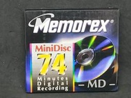 全新未拆 韓國製 Memorex 74 分 MD 空白片