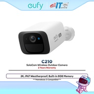 Anker Eufy SoloCam C210 2K Wireless Outdoor CCTV Camera AI Detection IP67 Weatherproof Battery WiFi