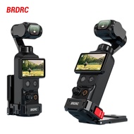 BRDRC Magnetic Mount for DJI Osmo Pocket 4 3 Creator Accessories Metal Expansion Bracket Vlgo Video 