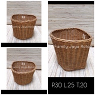 Rattan bicycle basket/rattan bicycle box