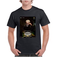 Ajith Kumar New Look - Thunivu Movie Poster cotton Round Neck T-shirt