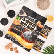 Meizhoushike Jujube walnut Black Soft Sesame Paste NO SUGAR 500g gr gram sachet Packaging Wrap origi