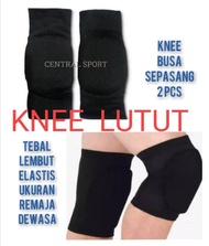 KNEE  PELINDUNG LUTUT PAD BUSA/ DEKKER BERKUALITAS/ VOLLY/FUTSAL/BOLA/KIPER/SEPATU RODA