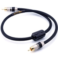 Monster HIFI RCA To RCA Male Math Audio Coaxial Cable 75 Ohm Multi-shielded Spdif DAC Decoder Audio 