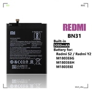High Quality BN31 Battery 3080mAh For Xiaomi Redmi Note 5A 5A Pro Mi 5X Mi A1 Y1 Lite S2 Model