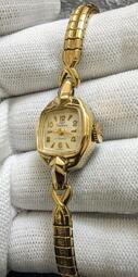 1950年代停產Waltham包K金手上鍊女用機械錶