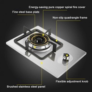 4.2 KW Gas Stove High Quality Home Single Wok Burner Stainless Steel Table Stove for Kitchen Embedde