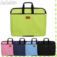 HSHELAA File Folder With Handle Canvas Big Capacity Durable Waterproof Handbag
