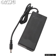 SIMULR Electric Scooter Power Adapter, DC 5.5x2.5mm Black Electric Scooter Charger, Fast Charging 42