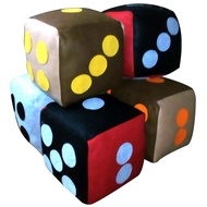 DADU GERGASI GIANT DICE WARM COLOURS