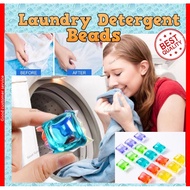 Laundry Beads Laundry Detergent Beads Softener Detergent Cube Washing beads  洗衣球 洗衣液 洗衣凝珠  *ADD TO CART* for free gifts