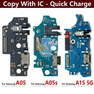 For Samsung A05 A05S A15 5G Fast Charging Port Board Pin Replacement