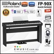 Roland FP-90X 88-key Digital Piano with Bluetooth Home Package (FP90X FP 90X FP90 X)