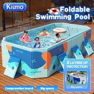 Kiumo Swimming Pool Kids Household Children's Inflatable-free And Foldable Pool Outdoor Pool Swimmin
