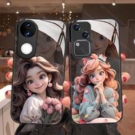 Vivo V50 V30 V30E V40 Casing Vivo V30 V40 Pro Caing Shockproof Phone Case with Camera Cover Lens Pro