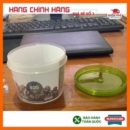 SUNHOUSE 400ML food container, SUNHOUSE 400ml BioZone dry food storage box.
