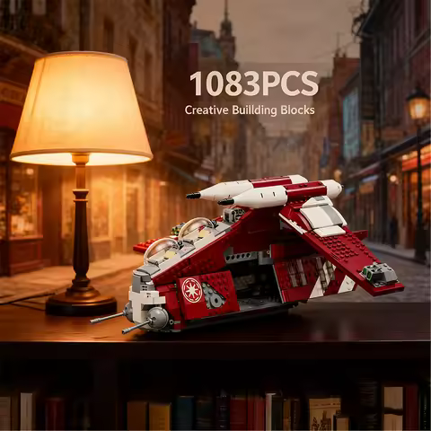 2025 New 75354 Guard Gunship Building Blocks Compatible Bricks DIY Toys Kids Adults Gift Birthday Cr