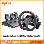 PXN V10Pro 3 IN 1 Force Feedback Racing Wheel Gaming Steering Wheel Volante pc With Hall Magntic Ped