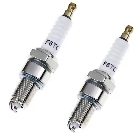 Pack of 2 Spark Plug F6TC for Champion N9Y N9YC N9YCC N9YCX N9YX N10Y N11YC N281YC N66Y N79Y N7YC N8