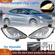 【hogan】2X Clear Front Bumper Fog Light with 881 Bulbs for   2011 2012 2013