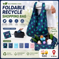 - Recycle Foldable Shopping Bag Eco-Friendly Tote Travel Supermarket Waterproof Bag & Recycle bag