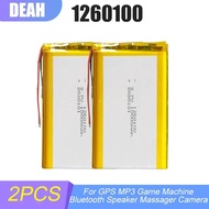 /3.7V Li Polymer Battery 10000mAh 1260100 Soft package battery For Power Bank Bluetooth Speakers Tab