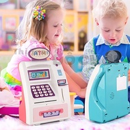 Atm machine toy with touch light effect