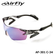 免費送貨，日本製 AirFly AF-301 C-34 運動太陽眼鏡