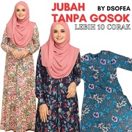 Jubah Jasmine Mosscrepe dress dsofea