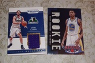新秀 球衣 特厚 限號 卡 異形切割 套裝 KENT BAZEMORE OMRI CASSPI JERSEY RC #/35 Lot 12-13 Marquee DIE-CUT ROOKIE 16-1