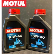 MOTUL 10W40 API SJ 1 LITER 100%ORIGINAL MOTUL MINYAK HITAM 10W40 API ENGINE OIL SPARE PARTS ENGINE M