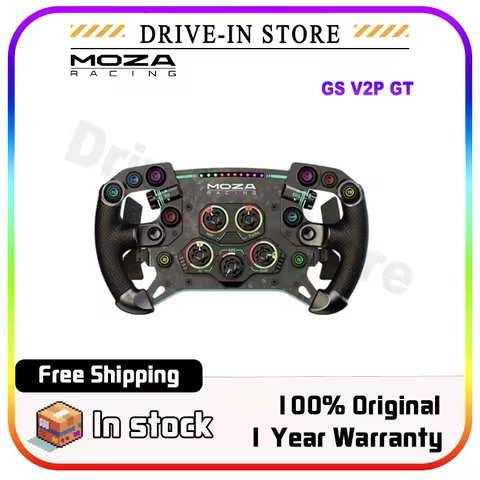 MOZA GS V2P GT Direct Drive Racing Steering Wheel Racing Simulator Game Steering Wheel