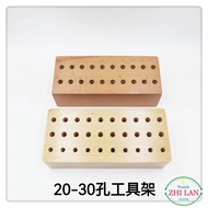 Wooden Tools Watch Holder Holder Repair Tool Holder Tool Holder 30 Hole Tool 20 Hole Tool Watch HWND