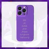 sarung telefon Apple  BTS BTS is bace iPhone 11 PRO MAX 12 13 14 PRO MAX 14lus 12pro 13 PRO MAX prom