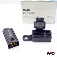 Original Nais 4Pin Relay Made In Japan ACA12135 Lamp Relay Fan Relay Fuel Pump Relay Universal Car 1